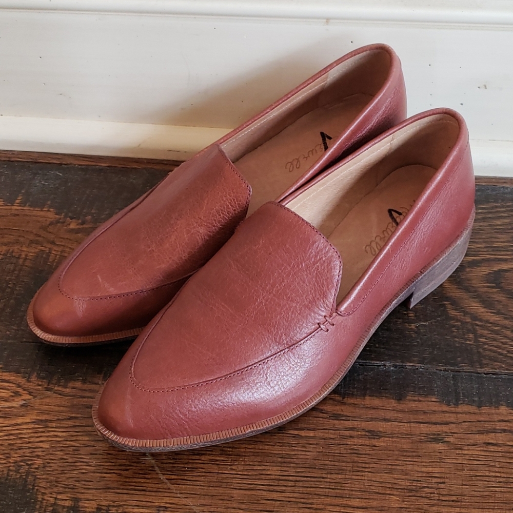 - Madewell The Frances Loafer leather H2419 flats